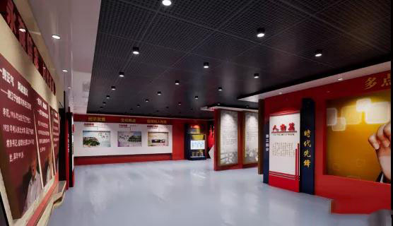 誰說黨建紅色館都是土味館？真正以現(xiàn)代，科技于一體的紅色黨建展館設(shè)計欣賞插圖(3)